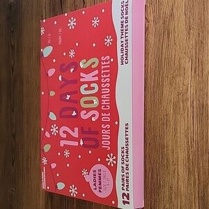 NIB 12 Days of Christmas Socks